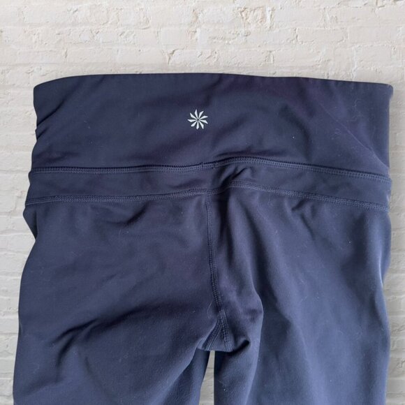 ATHLETA Straight Up Navy Blue Stretch Yoga Workout Pants S - Picture 6 of 6